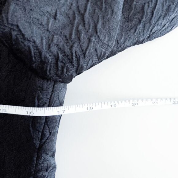 Alfani St. Moritz Womens Blazer Jacket Embellished Floral Brocade Black Size 4 - Picture 8 of 10